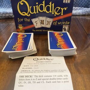 Quiddler Word Card Game "The Short Word Game" Fun‎ Words Solo & Family Travel
